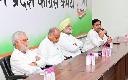 6 अप्रैल को राजधानी गुलाबी नगरी में जारी होगा कांग्रेस का घोषणा पत्र