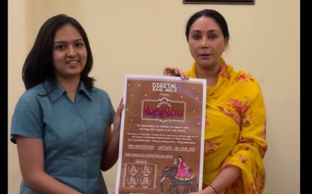 राजस्थान की विरासत दुनिया को दिखाएँगे बच्चे