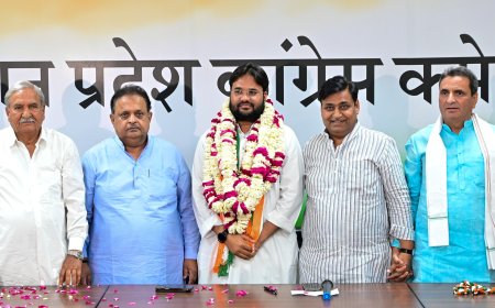 अजमेर लोकसभा क्षेत्र से चिता और बाहेती ने थामा कांग्रेस का हाथ