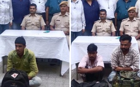 355 ग्राम एमडी ड्रग एवं 16 किलो 300 ग्राम डोडा चूरा सहित तीन गिरफ्तार