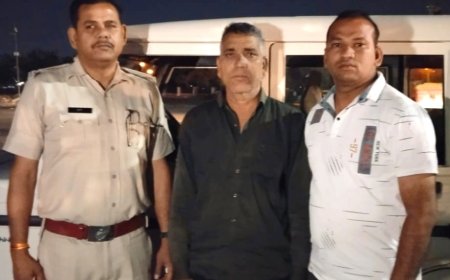 फरारी काट रहे 10 हजार के इनामी को गिरफ्तार