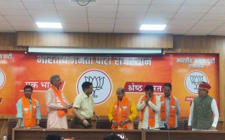 उद्योग जगत की ख्यातनाम हस्ती ने थामा भाजपा का दामन