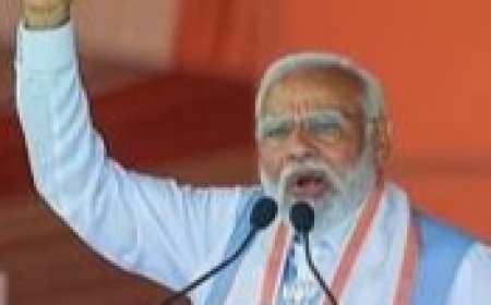 प्रधानमंत्री नरेंद्र मोदी की टोंक के उनियारा में विजय शंखनाद सभा