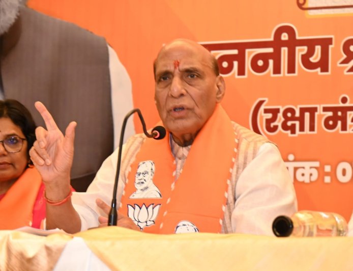 मोदी की गारंटी पर सारे देश को भरोसा -राजनाथ सिंह
