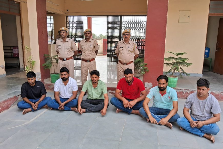 चुरू जिले में बीदासर पुलिस की बड़ी कार्रवाई