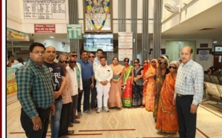 14 लोगों का निःशुल्क मोतियाबिंद का हुआ सफल ऑपरेशन