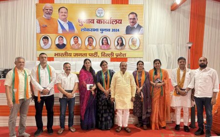 भाजपा नेताओं ने दिल्ली लोकसभा चुनावों में संभाली चुनाव प्रचार की कमान