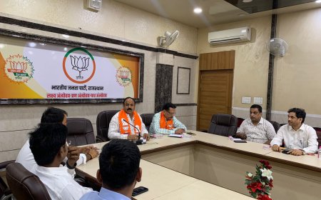 भाजपा प्रदेश महामंत्री ने भाजपा मीडिया टीम द्वारा किए गए कार्योें की प्रशंसा