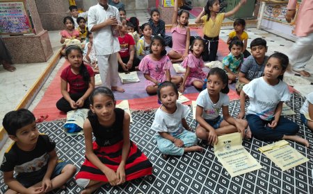 धर्म के ज्ञान से ही कुल का नाम रोशन करेंगे छात्र छात्राएं