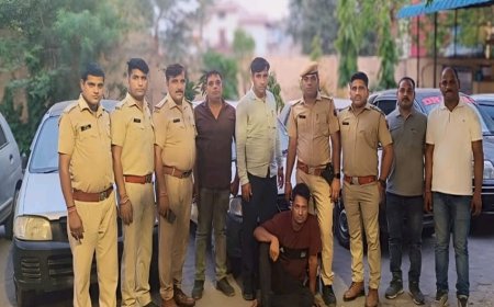 अंतरराज्य वाहन चोर गिरफ्तार