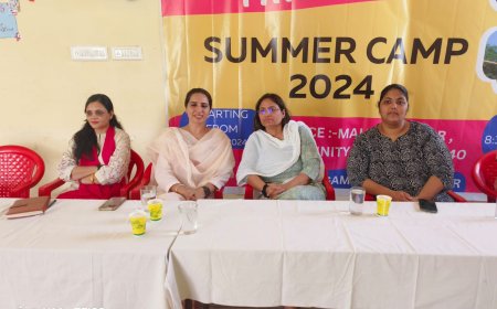 मस्ती की पाठशाला में बच्चें सिख रहे जिम्मेदारी के साथ स्वच्छता का पाठ