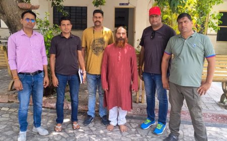 राजस्थान में टॉप 25 वांटेड अपराधियों में शामिल 50 हजार के इनामी तस्कर को उदयपुर में पकड़ा