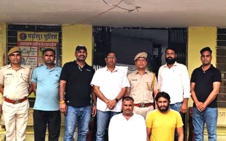 हत्याकांड में 3 साल से फरार 25-25 हजार रुपए के दो अपराधी गिरफ्तार