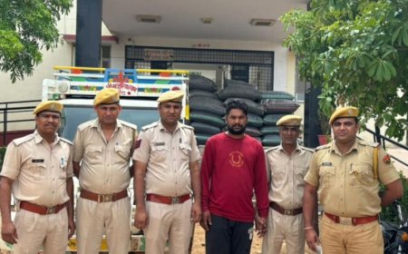 मादक पदार्थ तस्करी के खिलाफ बड़ी कार्रवाई