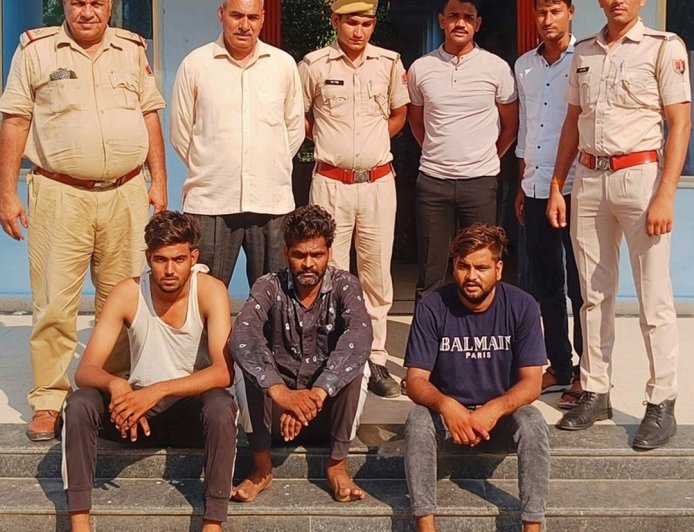 दोहरे हत्याकांड के तीन आरोपी गिरफ्तार