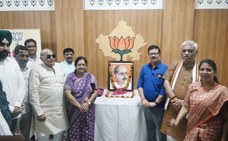 डॉ. मुखर्जी की विचारधारा के चलते प.बंगाल और कश्मीर आज भारत का अभिन्न अंगः- मंजू शर्मा