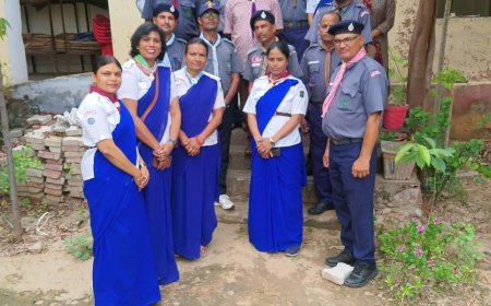 स्काउट गाइड गतिविधि बालक बालिकाओं में सेवा भावना का विकास करती है- आर्य