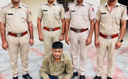 अपहरण एवं मारपीट के मामले में वांछित आरोपी गिरफ्तार