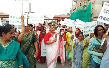 स्वच्छता ब्रांड एम्बेसेडर की अगुवाई में स्वच्छता का दिया संदेश