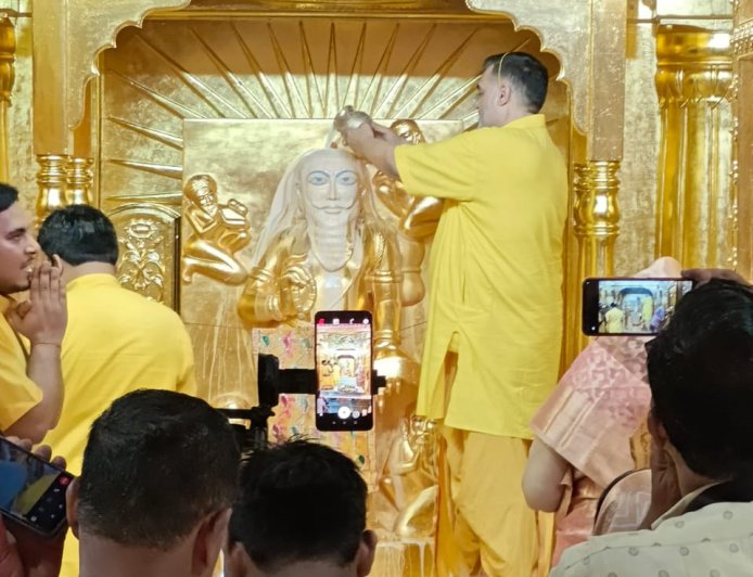 बृहस्पति धाम मंदिर 15 वा पाटोत्सव कार्यक्रम धूमधाम से संपन्न