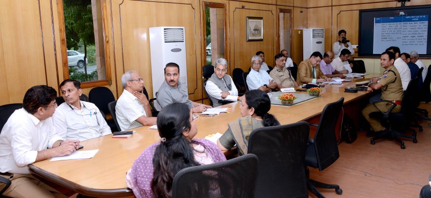 शिक्षण संस्थानों में महीने में एक बार हो ड्रग्स और नशे के विरूद्ध ई—प्रतिज्ञा —मुख्य सचिव