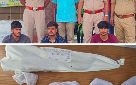 अवैध हथियार की खरीद फरोख्त के विरुद्ध कार्रवाई