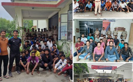 600 पुलिसकर्मियों की 120 टीमों ने दबिश देकर 370 बदमाशों को किया गिरफ्तार