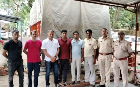 चार करोड़ रुपये से अधिक कीमत का 27 क्विंटल अवैध डोडा चूरा सहित ट्रक जब्त