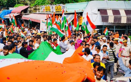 तिरंगा यात्रा का उद्देश्य देशवासियों में राष्ट्रप्रेम की भावना जागृत करना : दिया कुमारी