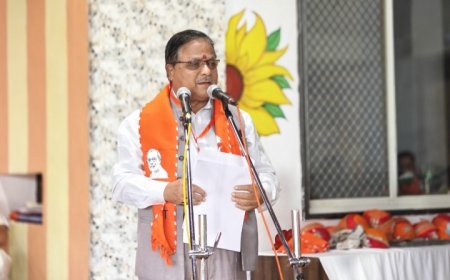 जनजाति कल्याण भाजपा की प्राथमिकताः- राधा मोहन दास अग्रवाल