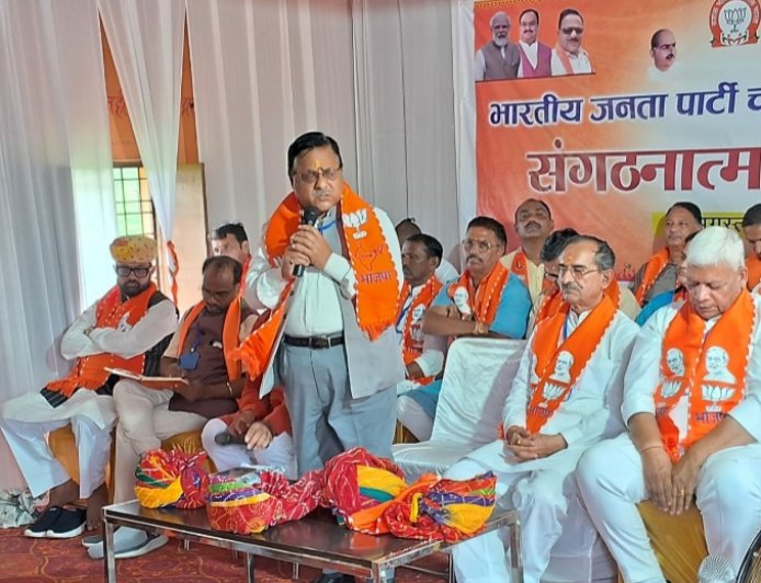 भाजपा में कार्यकर्ता संगठन की मजबूत कड़ीः- मदन राठौड़