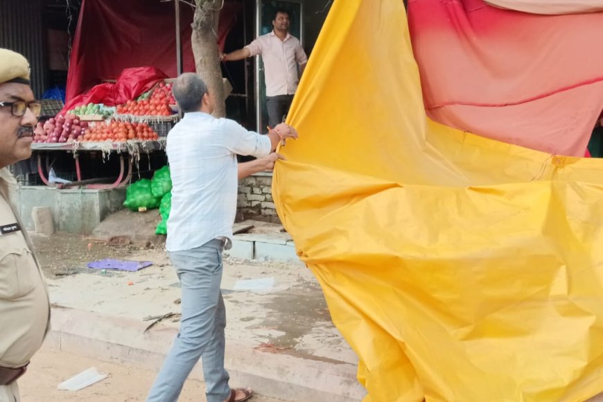 नगर निगम ग्रेटर सतर्कता शाखा की टीम द्वारा  18 हजार रूपये का किया कैरिंग चार्ज वसूल