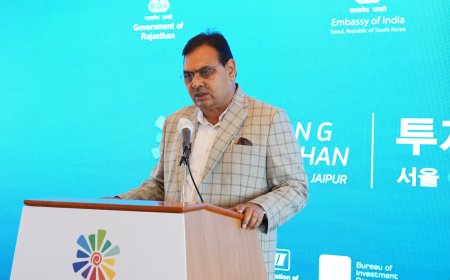 Rajasthan CM Bhajan Lal Sharma leads first international investors’ meet of ‘Rising Rajasthan’ Global Investment Summit 2024