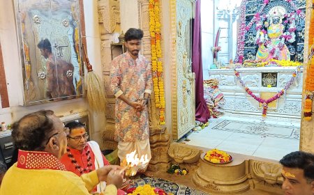 विधानसभा अध्यक्ष ने त्रिपुरा सुंदरी मंदिर में की पूजा-अर्चना