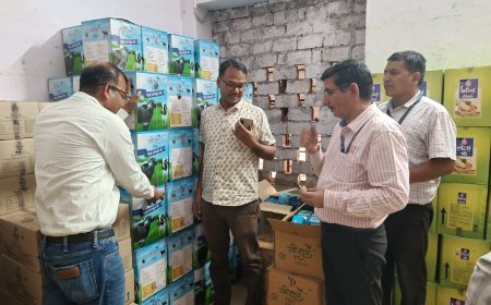 मिलावट के खिलाफ अभियान, नकली होने के संदेह पर 7 हजार 650 किलो सरसों का स्टॉक सीज