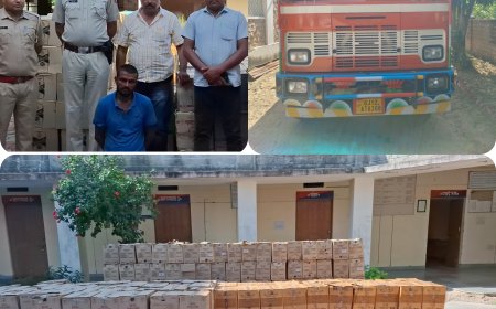 गुजरात नंबर  टैंकर से 45 लाख की अवैध शराब बरामद