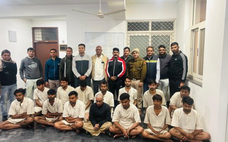 एसओजी की बडी कार्रवाई: डिजिटल अरेस्ट करने वाली गैंग  का पर्दाफाश