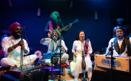 जेएलएफ : संगीत के इन्द्रधनुषी रंगों की बौछार