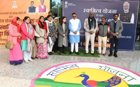 प्रधानमंत्री नरेंद्र मोदी ने स्वामित्व योजना के लाभार्थियों से किया संवाद