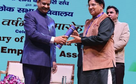 ग्रन्थकार सम्मान से सम्मानित हुए कैलाशचन्द परवाल