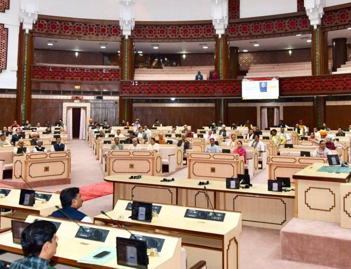राज्यपाल हरिभाऊ बागडे ने सोलहवीं राजस्थान विधानसभा में अभिभाषण दिया