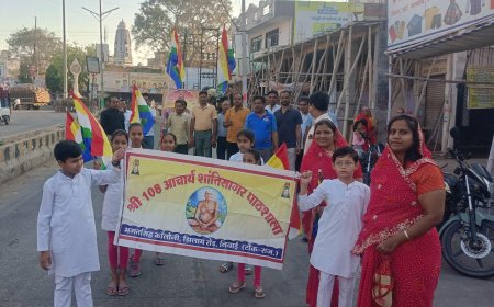 धर्म नगरी निवाई में धूमधाम से मनाया आदिनाथ जन्मकल्याणक