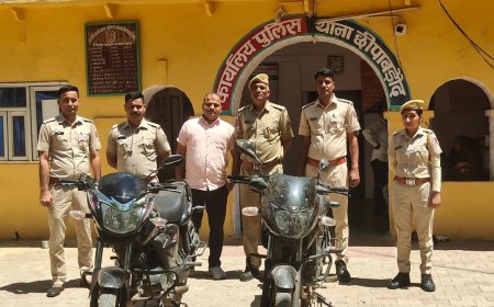 3 जगह हुई चोरी की वारदात का खुलासा