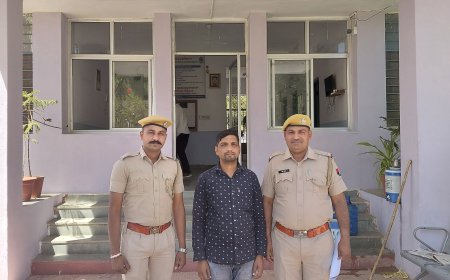 फर्जी पट्टे जारी करने के मामले में मंगलवाड़ सरपंच गिरफतार