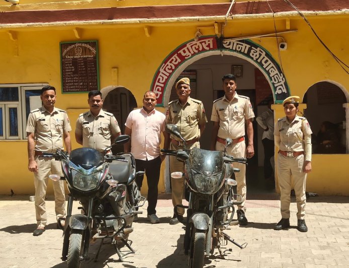 3 जगह हुई चोरी की वारदात का खुलासा