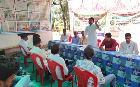 सोयत कला में आंवला की खेती को लेकर किसानों को दिया गया प्रशिक्षण