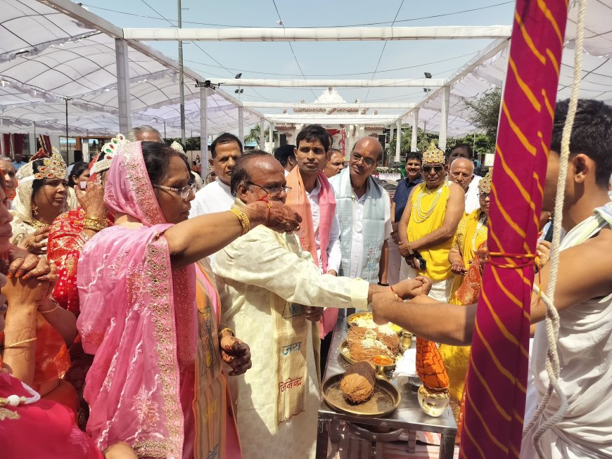 जिनालय भव्य वेदी प्रतिष्ठा महोत्सव