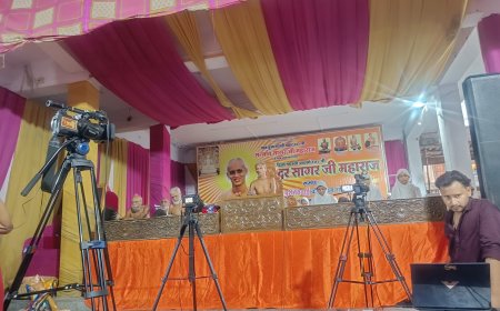 धर्म नगरी निवाई में आचार्य श्री सुन्दर सागर महाराज का  मंगल प्रवेश