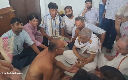 निवाई के श्रद्धालुओं ने जहाजपुर में मनाया 36 वां आचार्य पदारोहण समारोह