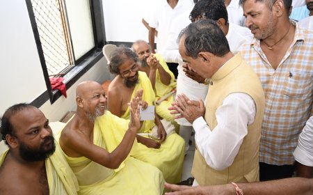 प्रदेश अध्यक्ष मदन राठौड़ ने पाली और बालोतरा में साधु-संतों से लिया आशीर्वाद